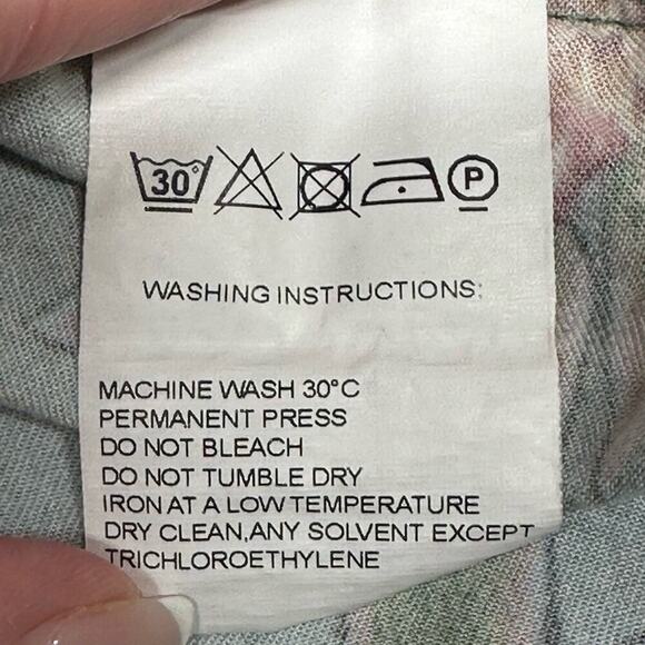 Farm Rio x Anthropologie | Palola Floral Peasant Blouse | Multi Green | Medium - Picture 11 of 15